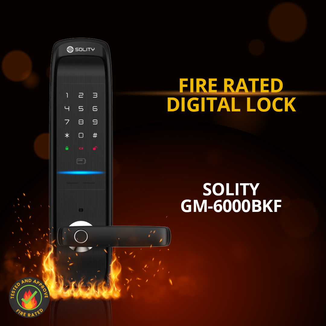 Solity GM 6000 Fire Rated Digital Lock