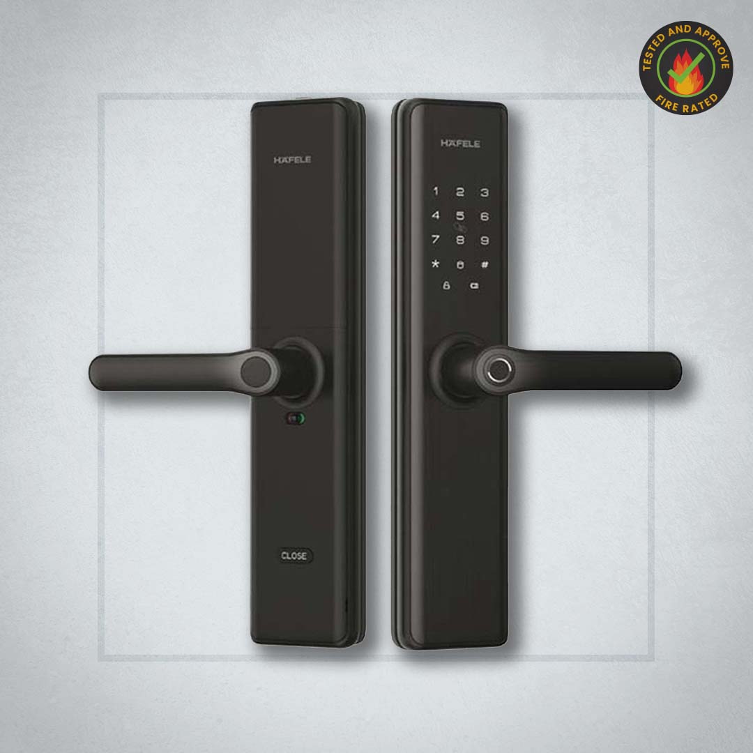 hafele fire rated digital lock