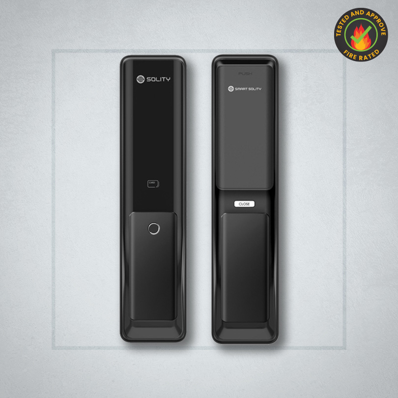 Solity GP 6000BK fire rated digital lock