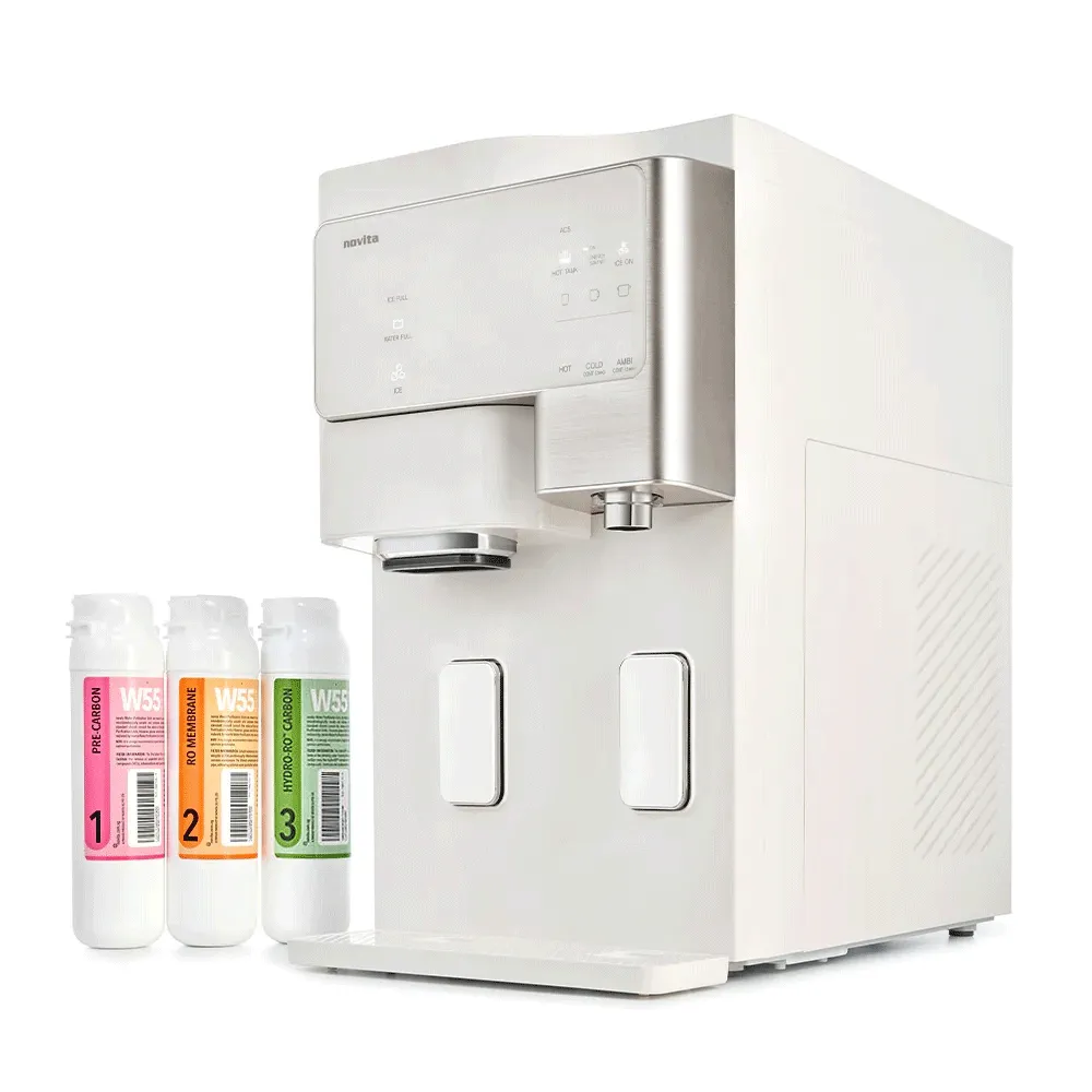 Novita The Glacier W55: Hot/Cold Water Dispenser + Ice Maker