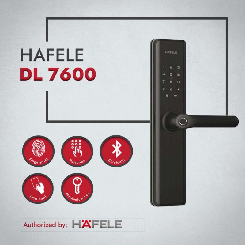 Hafele-DL7600-Lever-Handle-Digital-Door-Lock-Fire-Rated-Lock